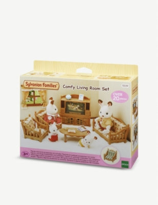 Sylvanian Families living room toy set 26 piece - British product