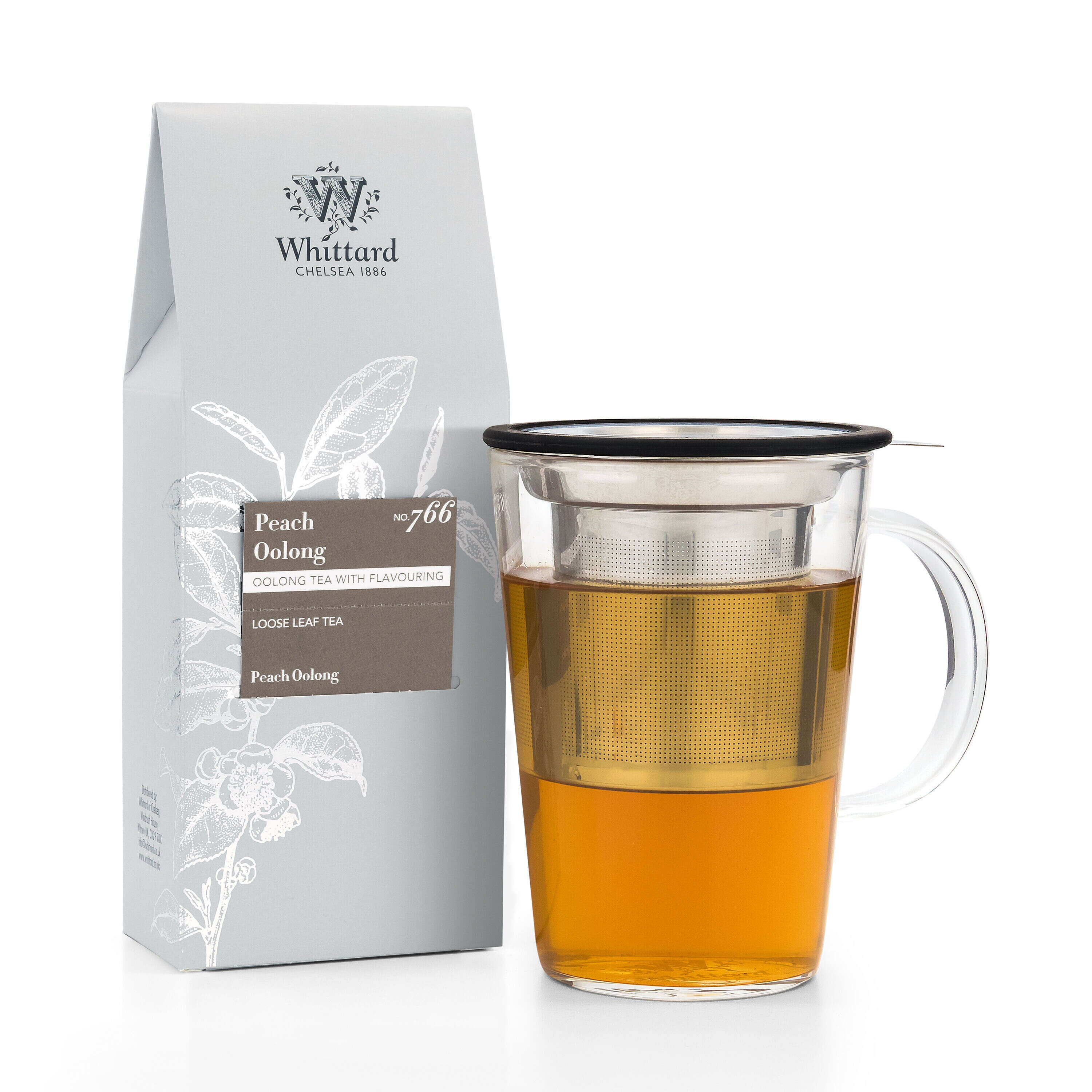 Whittard Peach Oolong loose tea 100g - British product