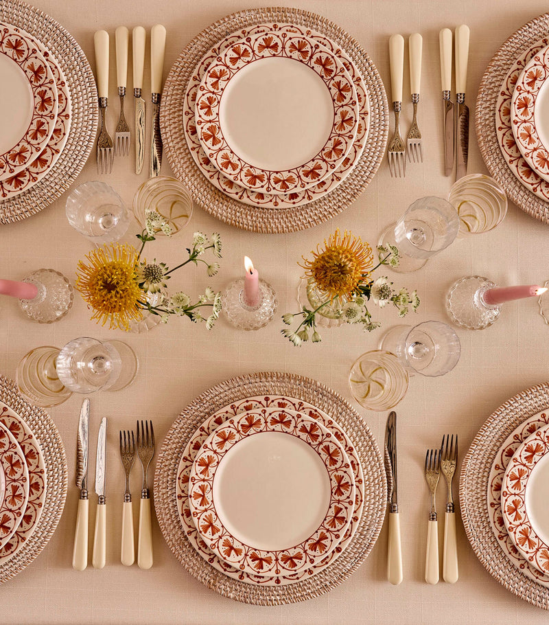 Maison Margaux Seville plates 22cm, imported from the UK