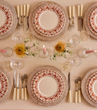 Maison Margaux Seville plates 22cm, imported from the UK