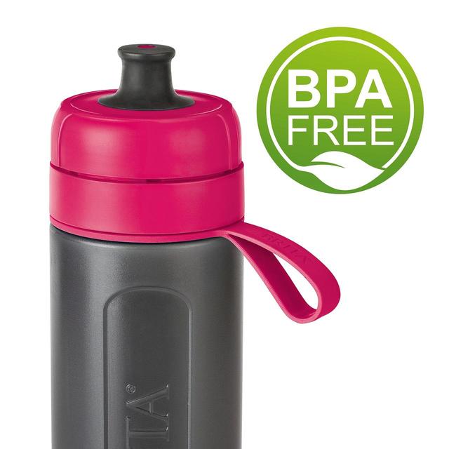 Brita Fill & Go Active Water Bottle Pink 600ml GOODS M&S   