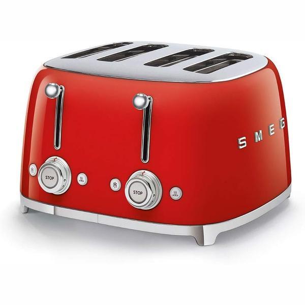 Smeg TSF03 red toaster retro style - British product
