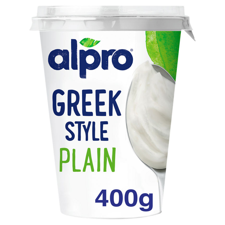 Alpro Greek Style Plain Yoghurt Alternative GOODS ASDA   