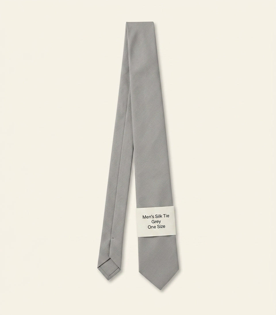 Burberry silk check tie, imported from the UK