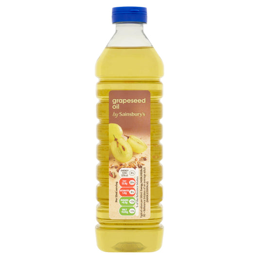 Sainsbury's Grapeseed Oil 500ml oils Sainsburys   