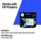 HP 62 colour ink cartridge, UK version