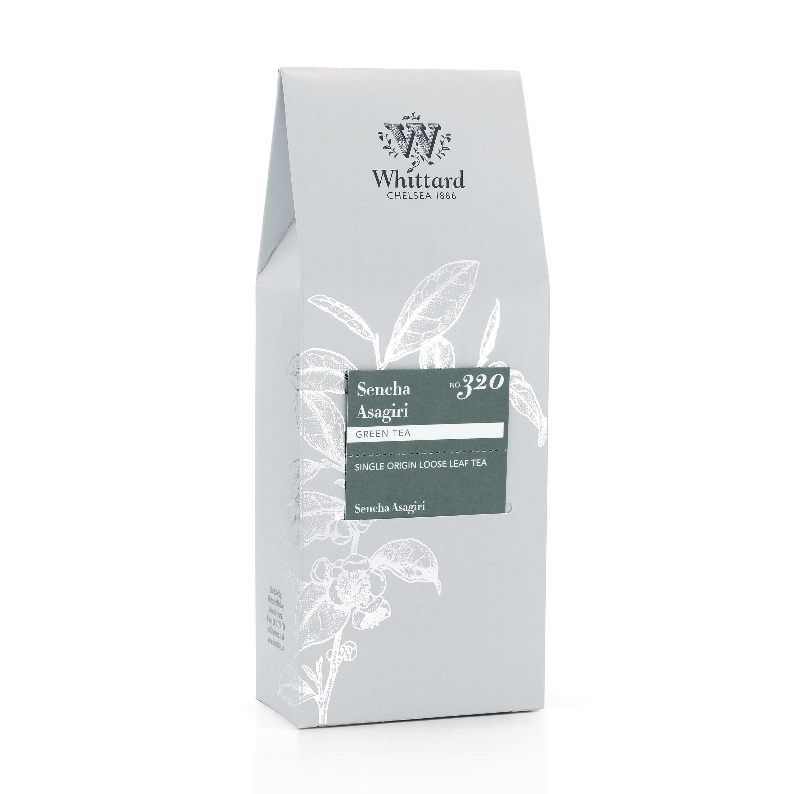 Whittard Sencha Asagiri loose green tea 100g (British brand)