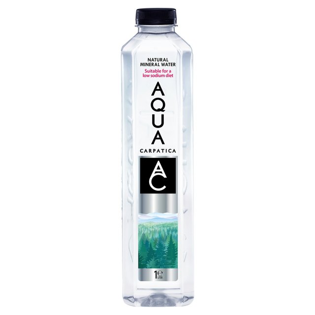 AQUA Carpatica Still Natural Mineral Water Low Sodium & Nitrates   6 x 1L GOODS M&S   