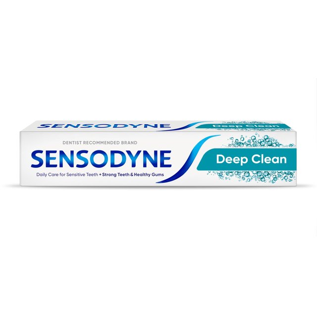 Sensodyne Sensitive Toothpaste Deep Clean Daily Care Gel   75ml GOODS M&S   