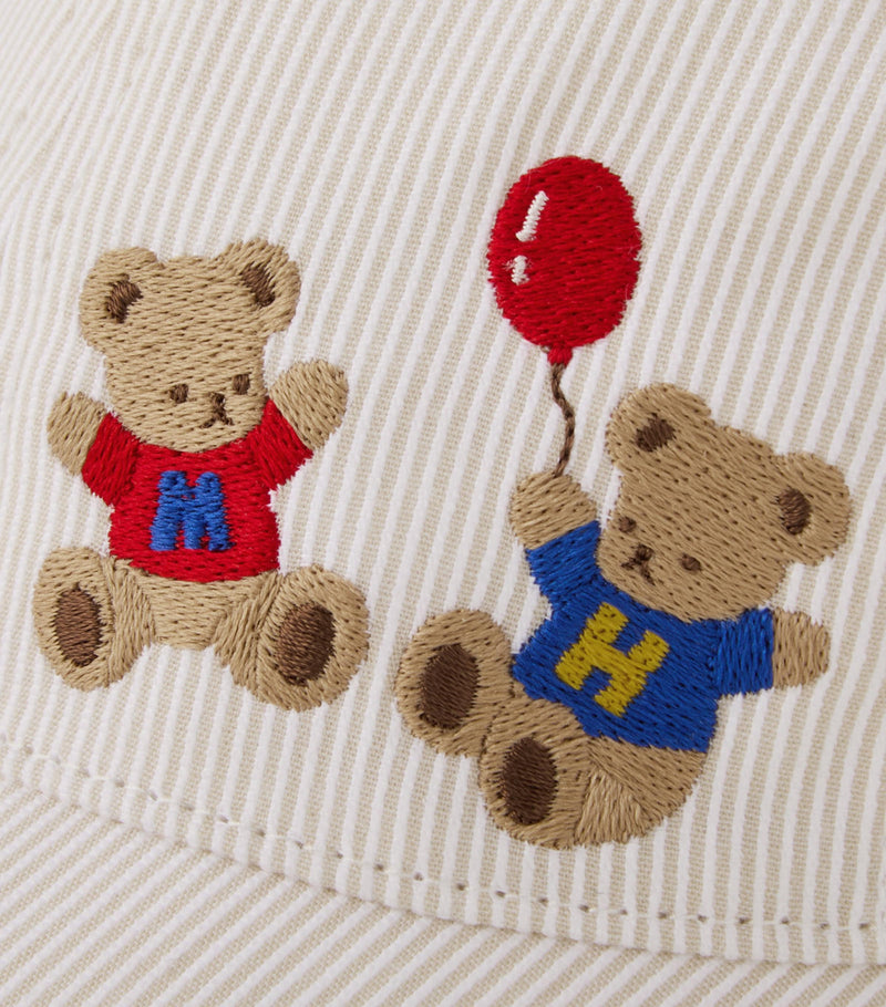Miki House teddy bear cap, UK version