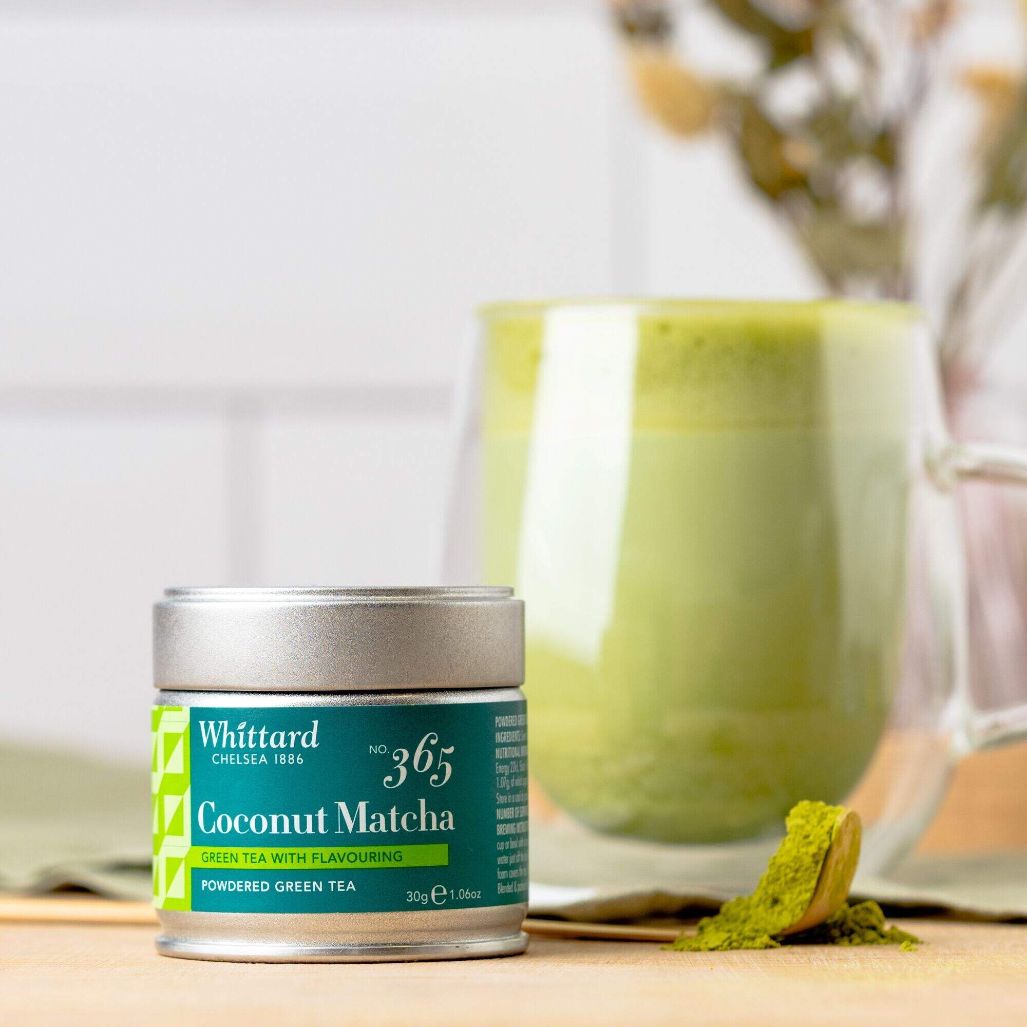 Whittard coconut matcha powder 30g - British product