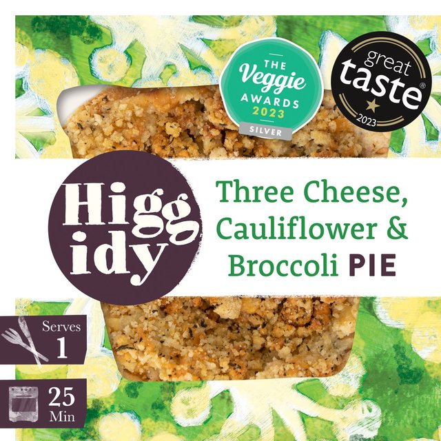 Higgidy Cauliflower Cheese & Broccoli Pie   250g GOODS M&S   