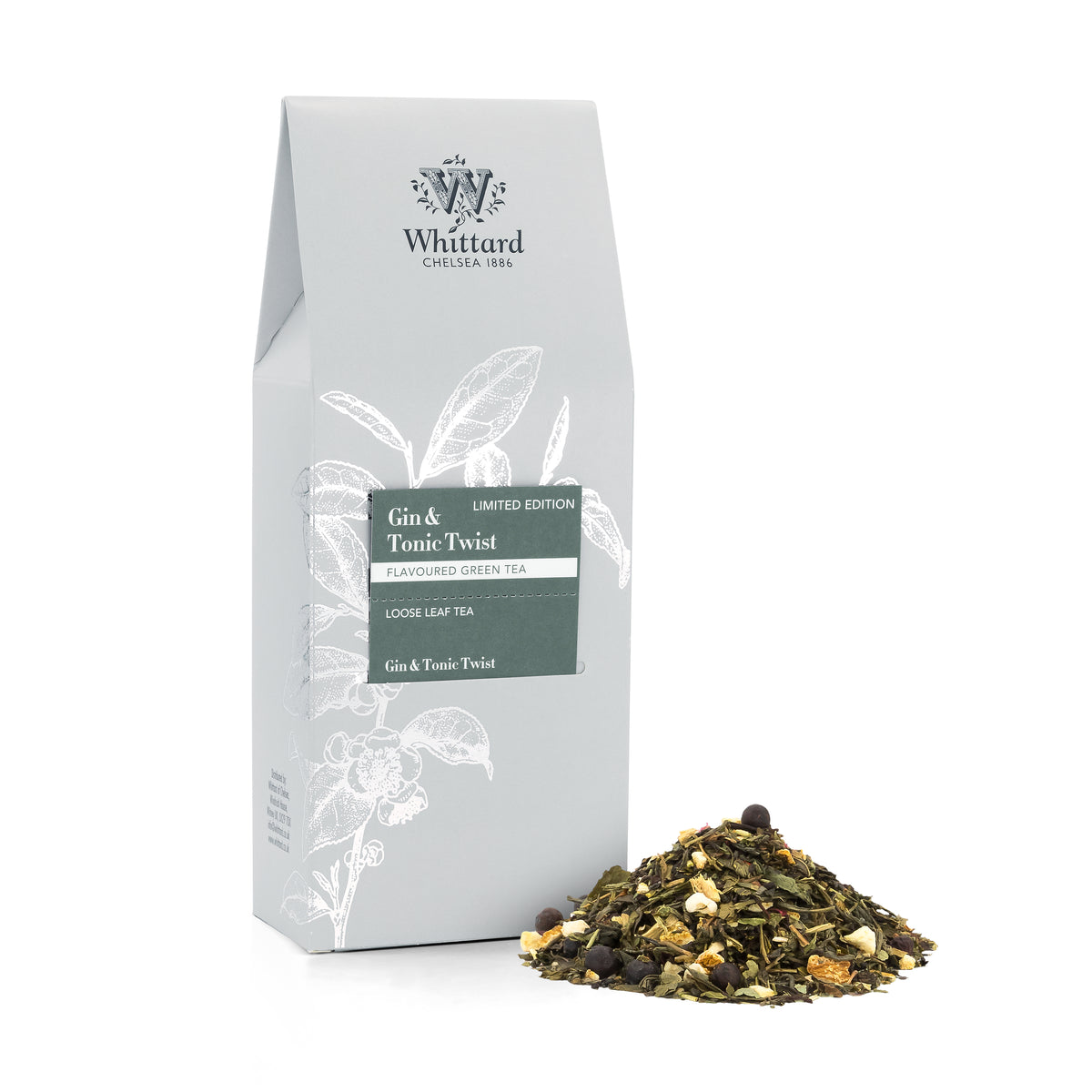 Whittard Gin & Tonic Twist loose tea 100g - British product