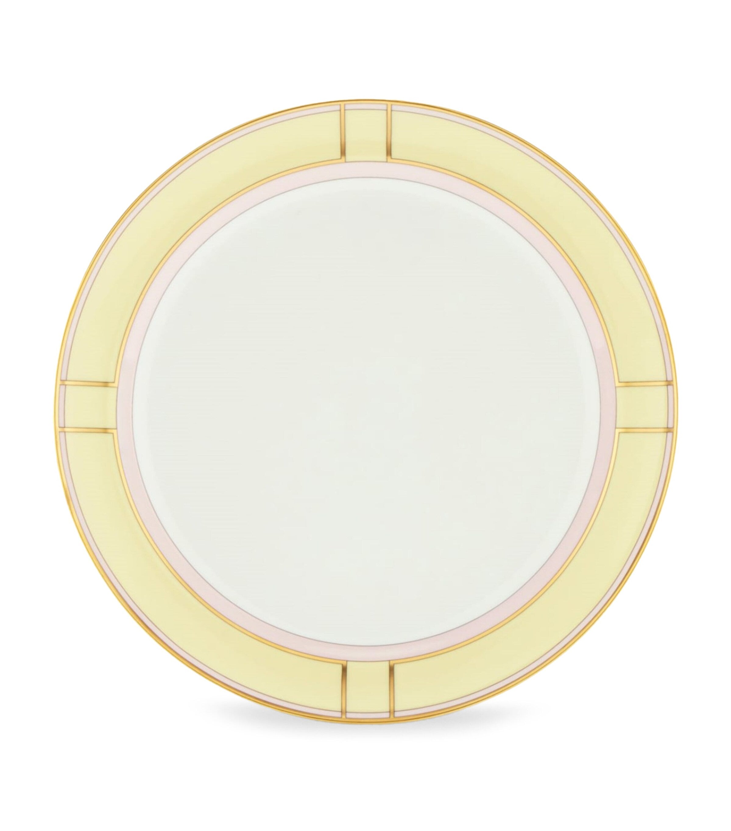 GINORI 1735 Porcelain Dinner Plate Giallo 27cm, UK version