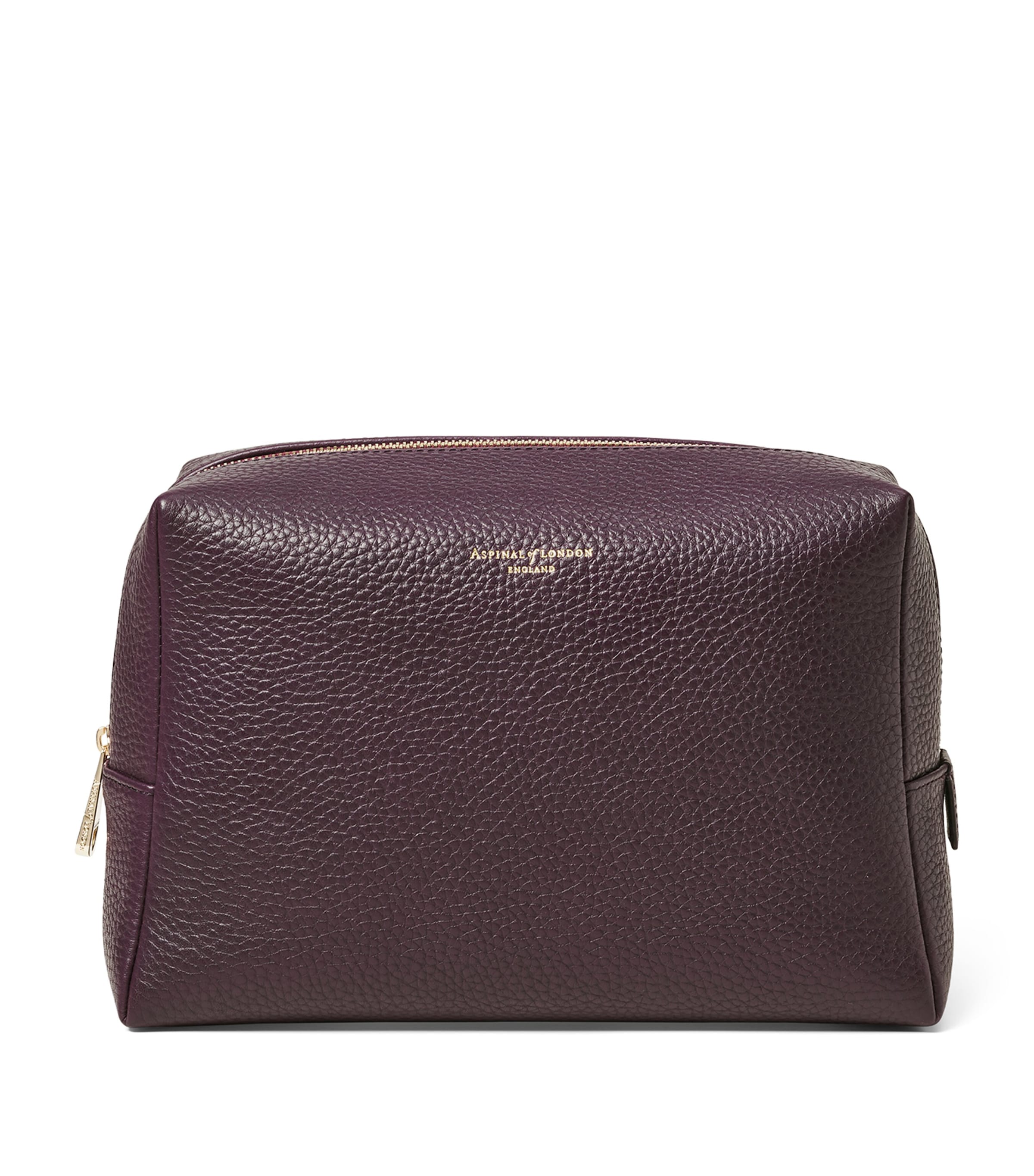 Aspinal Of London large leather cosmetic case - British product