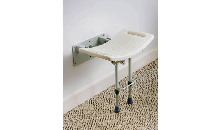 Drive Medical shower seat wall mounted foldable (British brand)