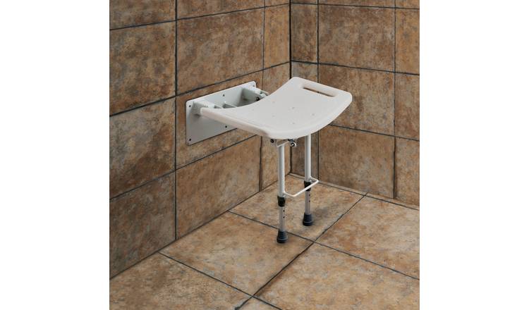 Drive Medical shower seat wall mounted foldable (British brand)