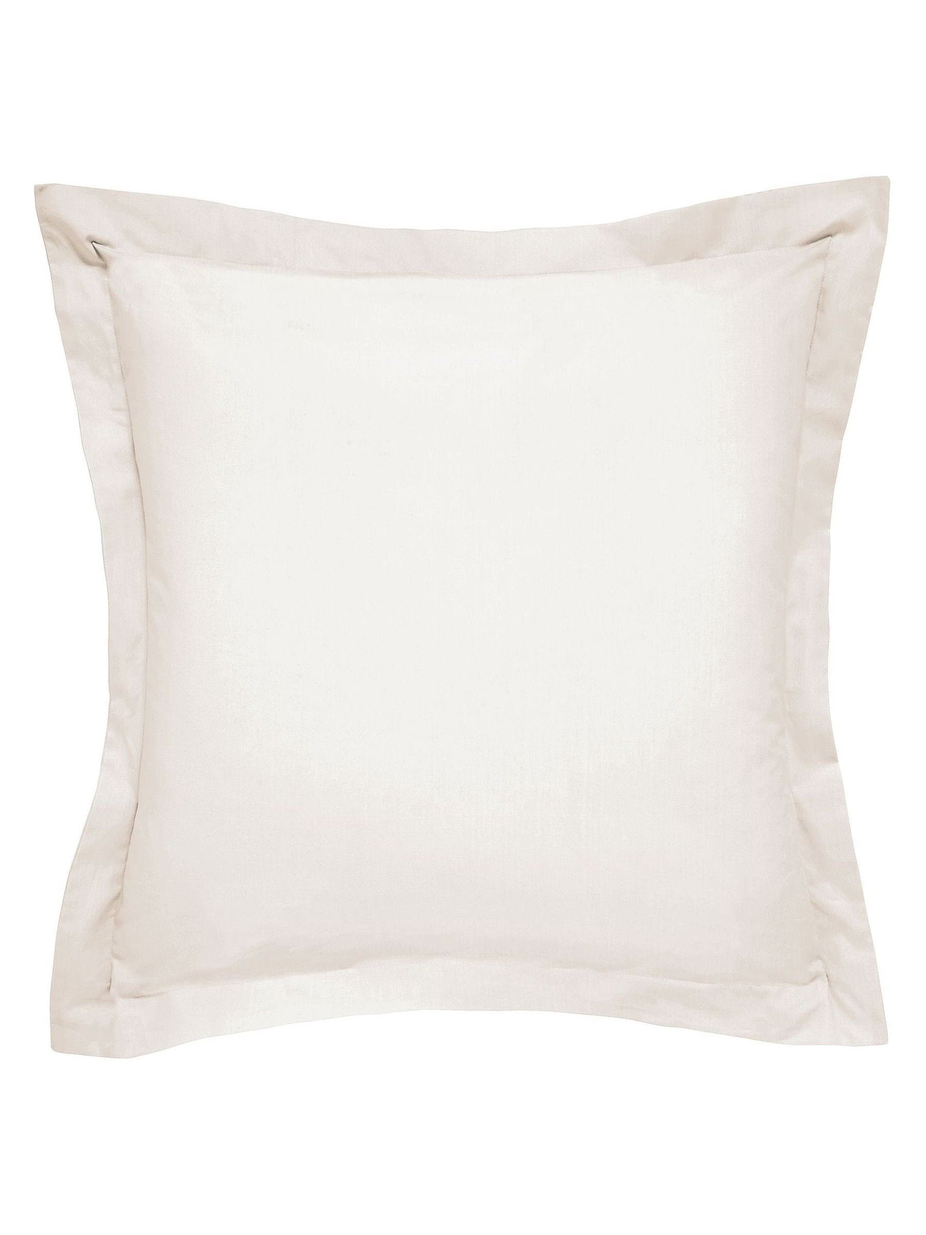 Bedeck of Belfast Natural Bob square pillowcase 600 thread count - British product