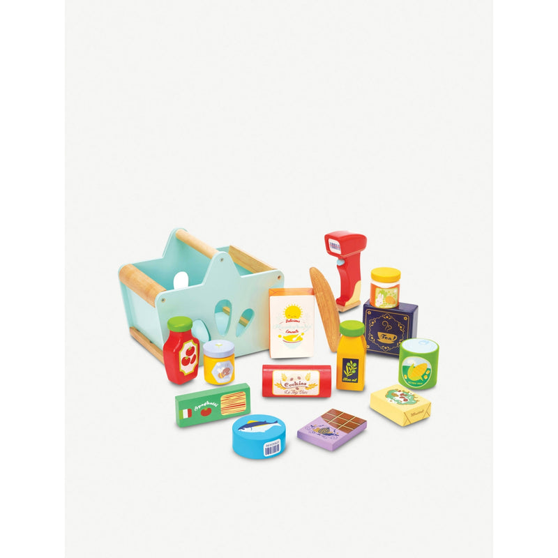 Le Toy Van wooden grocery scanner set, imported from the UK