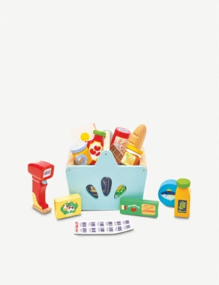 Le Toy Van wooden grocery scanner set, imported from the UK