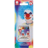 Smiffys carnival greasepaints set of 6 colours, imported from the UK