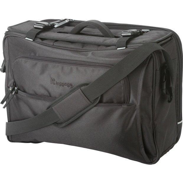 it Luggage shoulder bag black 38x46x19cm (British brand)