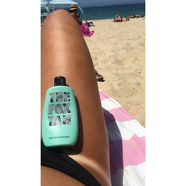 The Fox Tan Rapid Tanning Elixir 300ml, imported from the UK