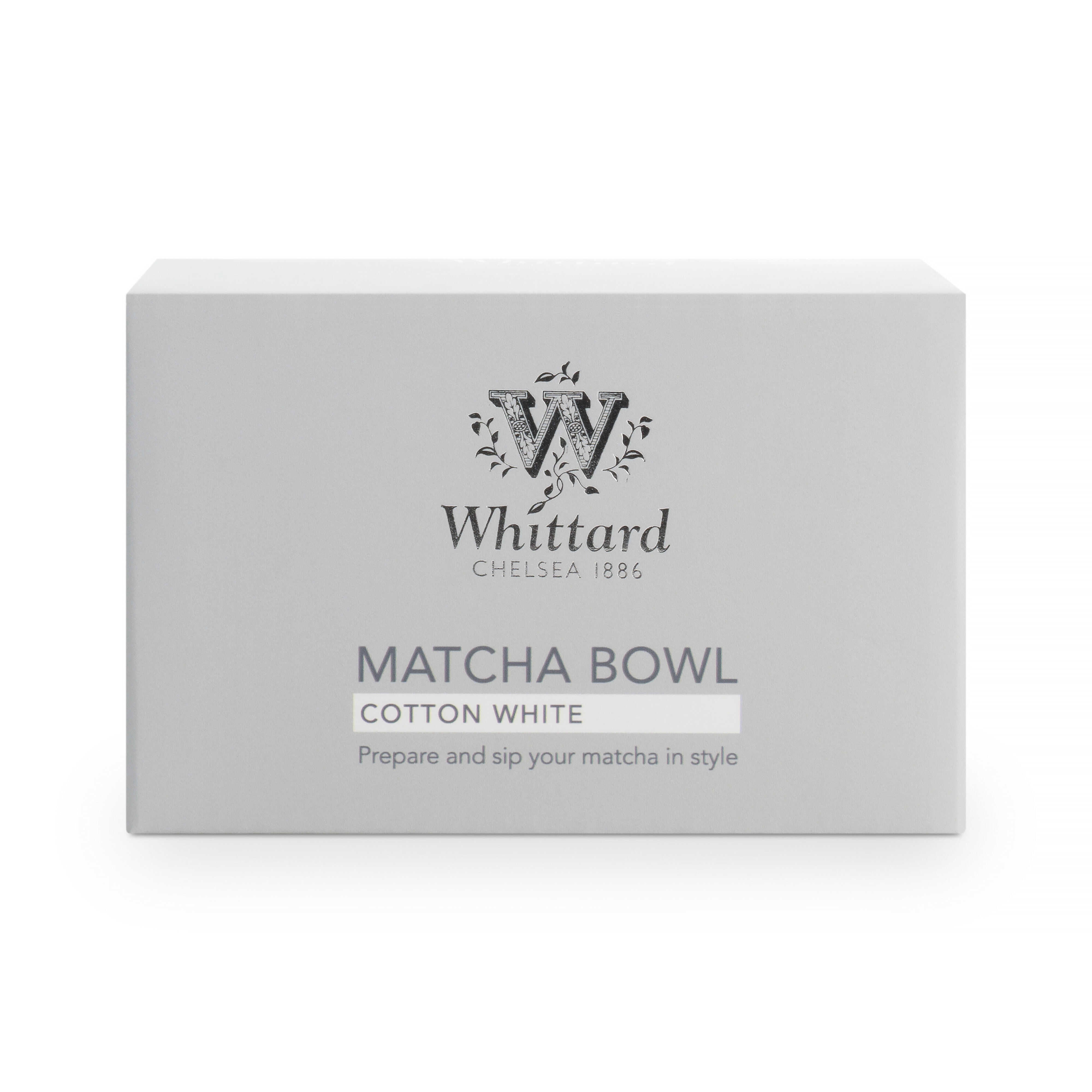 Whittard Cotton White Matcha Bowl 500ml - British product
