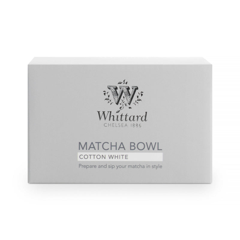 Whittard Cotton White Matcha Bowl 500ml - British product