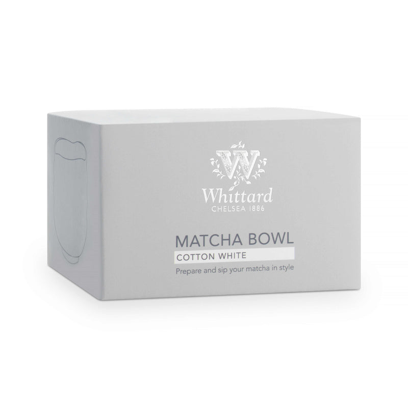 Whittard Cotton White Matcha Bowl 500ml - British product