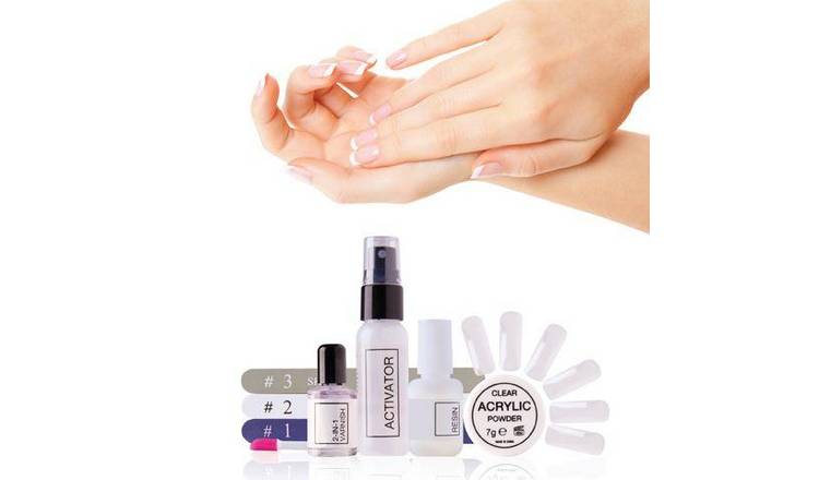 Rio Quick Dip acrylic nails extension kit, imported from the UK