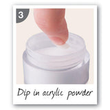 Rio Quick Dip acrylic nails extension kit, imported from the UK