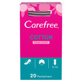 Carefree Cotton Extract Pantyliners GOODS ASDA   