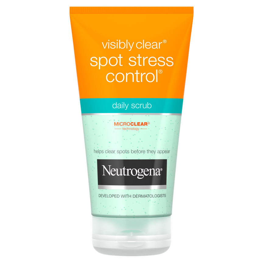 Neutrogena Visibly Clear Spot Stress Control Daily Scrub 150ml GOODS ASDA   