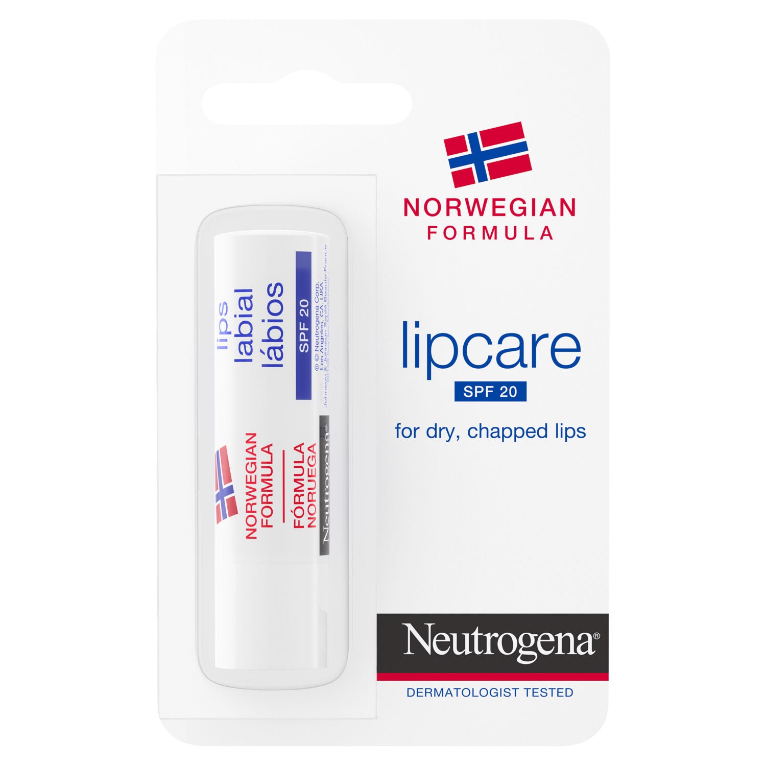 Neutrogena Norwegian Formula Lipcare Spf 20 Lip Balm 4.8G