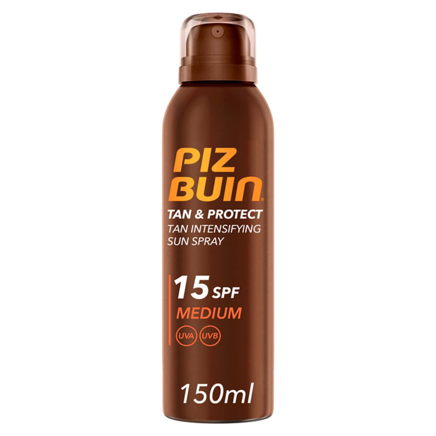 Piz Buin Tan & Protect Tan Intensifying Sun Lotion SPF 15 Medium