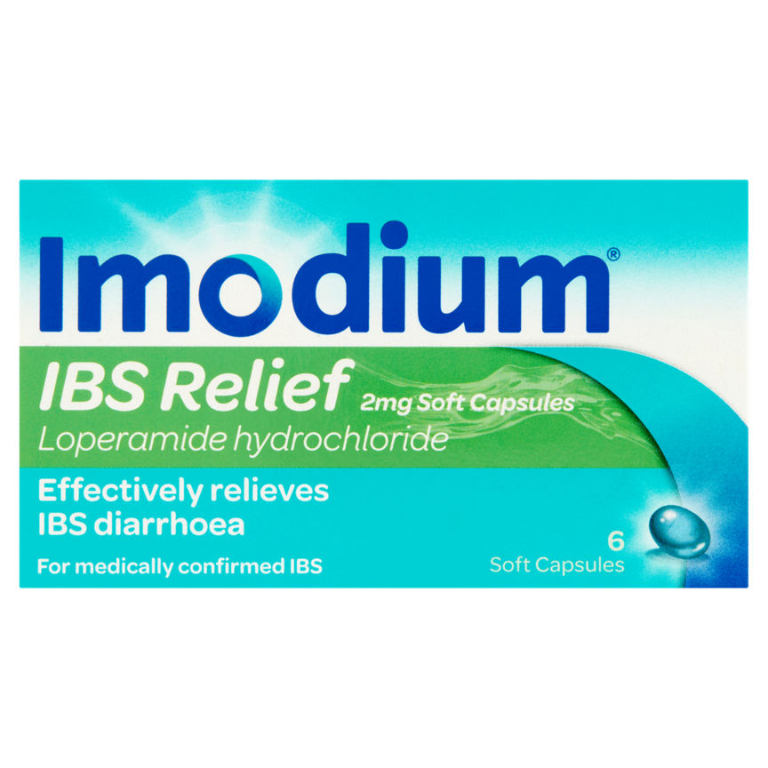 Imodium IBS Relief 2mg Soft Capsules GOODS ASDA   