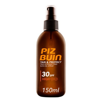 Piz Buin tan intensifying sun oil SPF30 150ml - British product