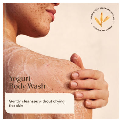 Aveeno Daily Moisturising Yogurt Body Wash 300ml, imported from the UK