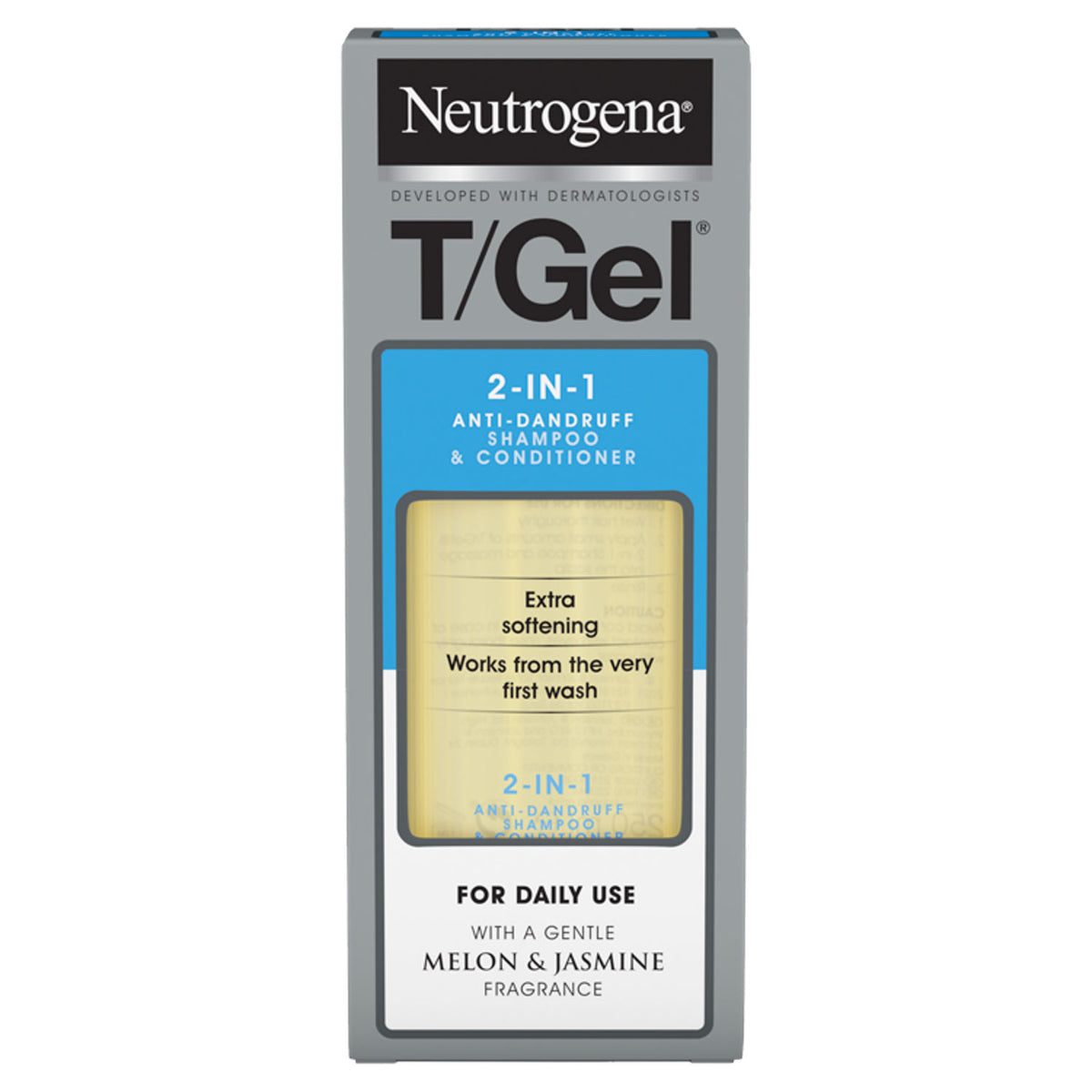 Neutrogena T/Gel Anti-Dandruff 2-in-1 Shampoo & Conditioner 250ml