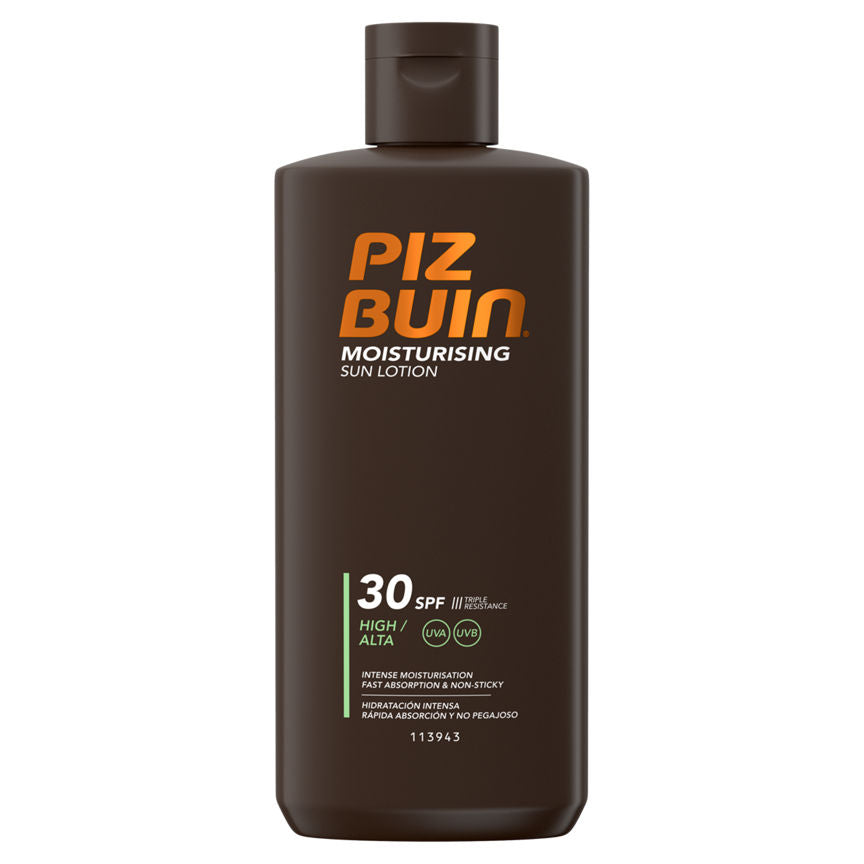 Piz Buin Moisturising Sun Lotion SPF 30 High GOODS ASDA   