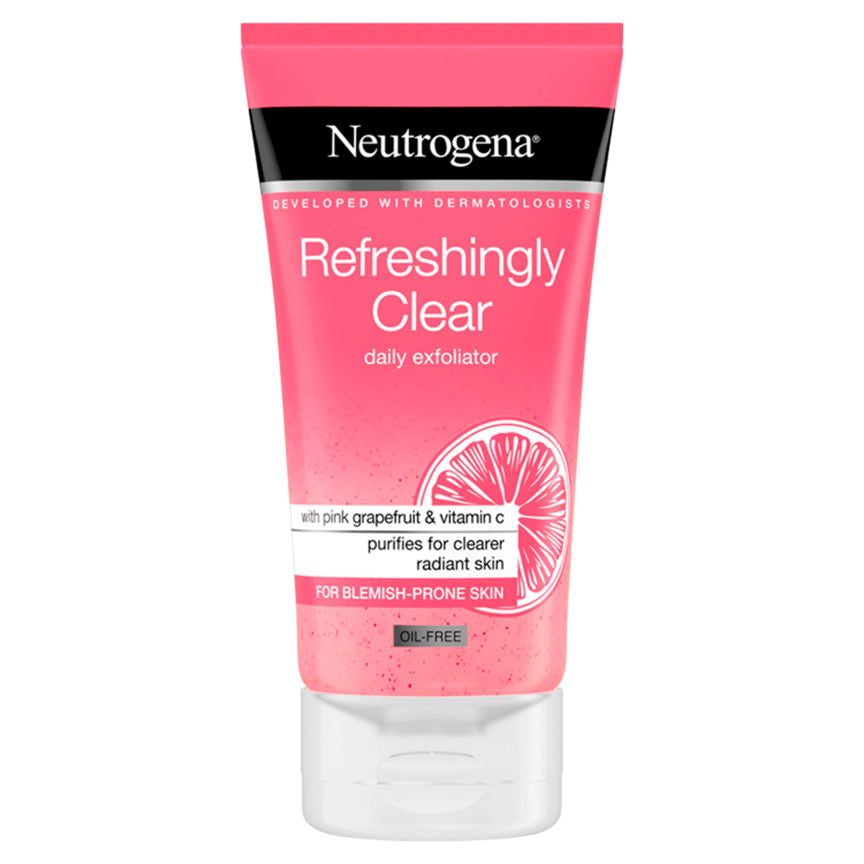 Neutrogena Clear & Radiant Face Scrub 150ml GOODS ASDA   