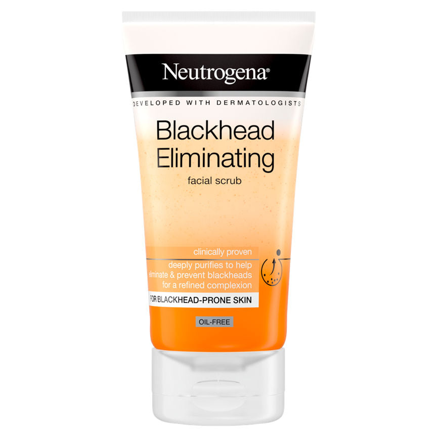 Neutrogena Blackhead Eliminating 2% Salicylic Acid Face Scrub 150ml GOODS ASDA   