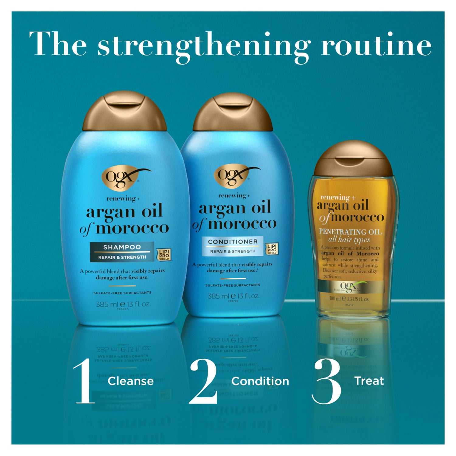 OGX Argan Oil hair serum 100ml, imported from the UK