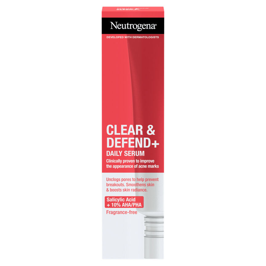 Neutrogena Clear & Defend + Daily Serum GOODS ASDA   