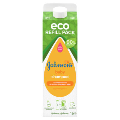 Johnson's Baby Gold Shampoo 1L refill pack (British brand)