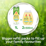 Johnson's baby Top-To-Toe wash 1L refill (British brand)