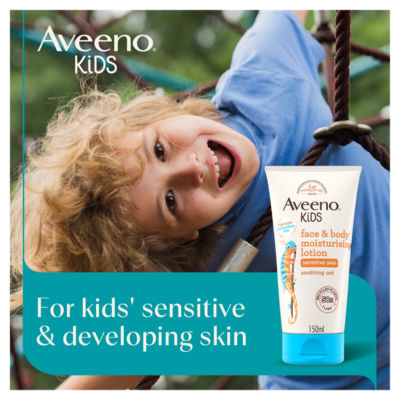 Aveeno Kids Moisturising Lotion with Gentle Fragrance 150ml - British product