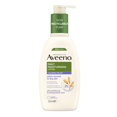 ASDA Aveeno Daily Moisturising Calming Relief Body Lotion 300ml- Buy online at McGrocer