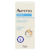Aveeno Dermexa Night-Time Relief Balm 75ml, imported from the UK